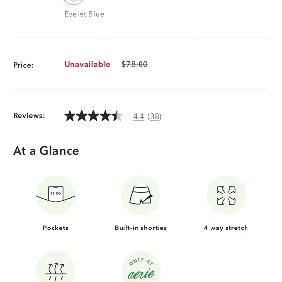 NWT OFFLINE By Aerie Treat Yourself Athletic Dress - Picture 5 of 7